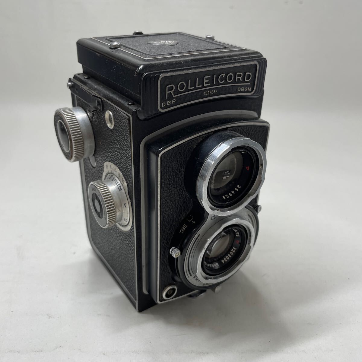 現状品/返品不可 Rolleiflex ROLLEICORD Heidosmat 75mm F3.2 Schneider-kreuznach Xenar 75mm F3.5 #i41156 j3