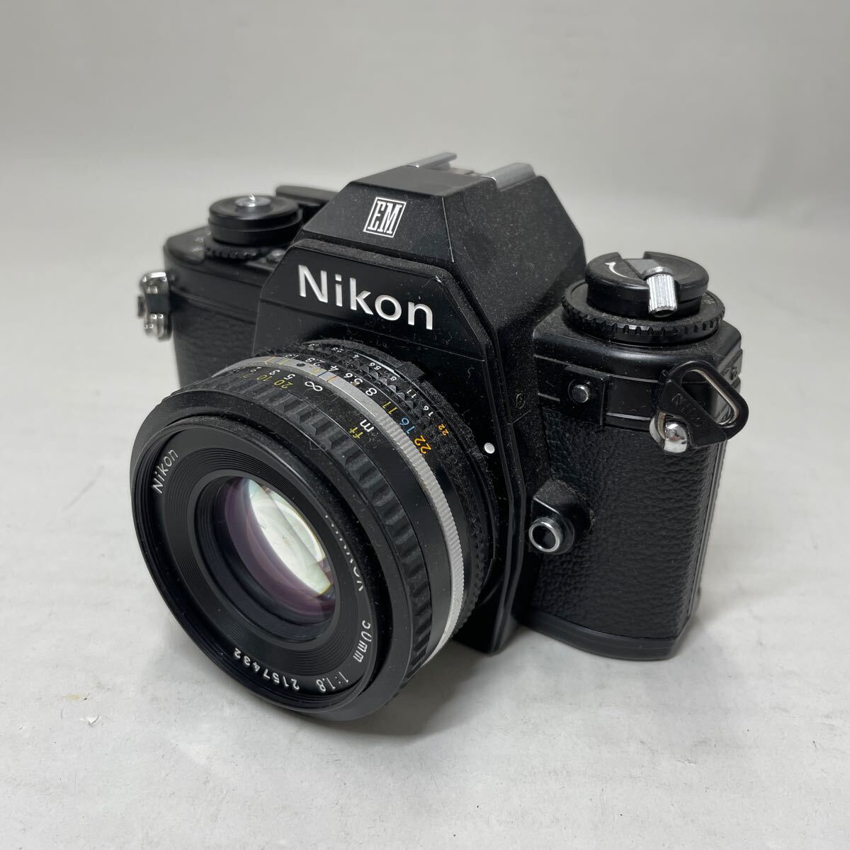 ジャンク/返品不可 Nikon EM Ais NIKKOR 50mm F1.8 #j01937 j10_画像2