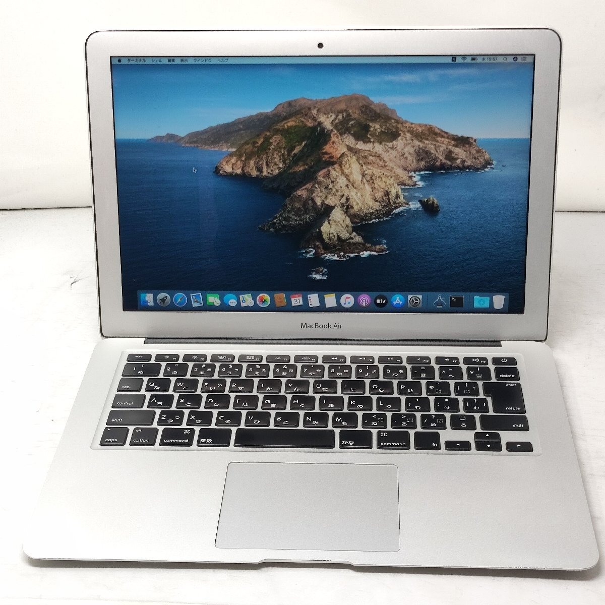 ★MacBook Air★A1466(13-inch, Mid 2012)★Core i5 3427U 1.8GHz★SSD128GB/メモリ4GB ★日本語キー★現状品★Apple★2225の画像1