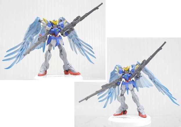 バンダイ ガンダムMFS plus 2「ウイングガンダムゼロ」ミニフィギュアセレクションプラス ※開封品、カード無しの画像4