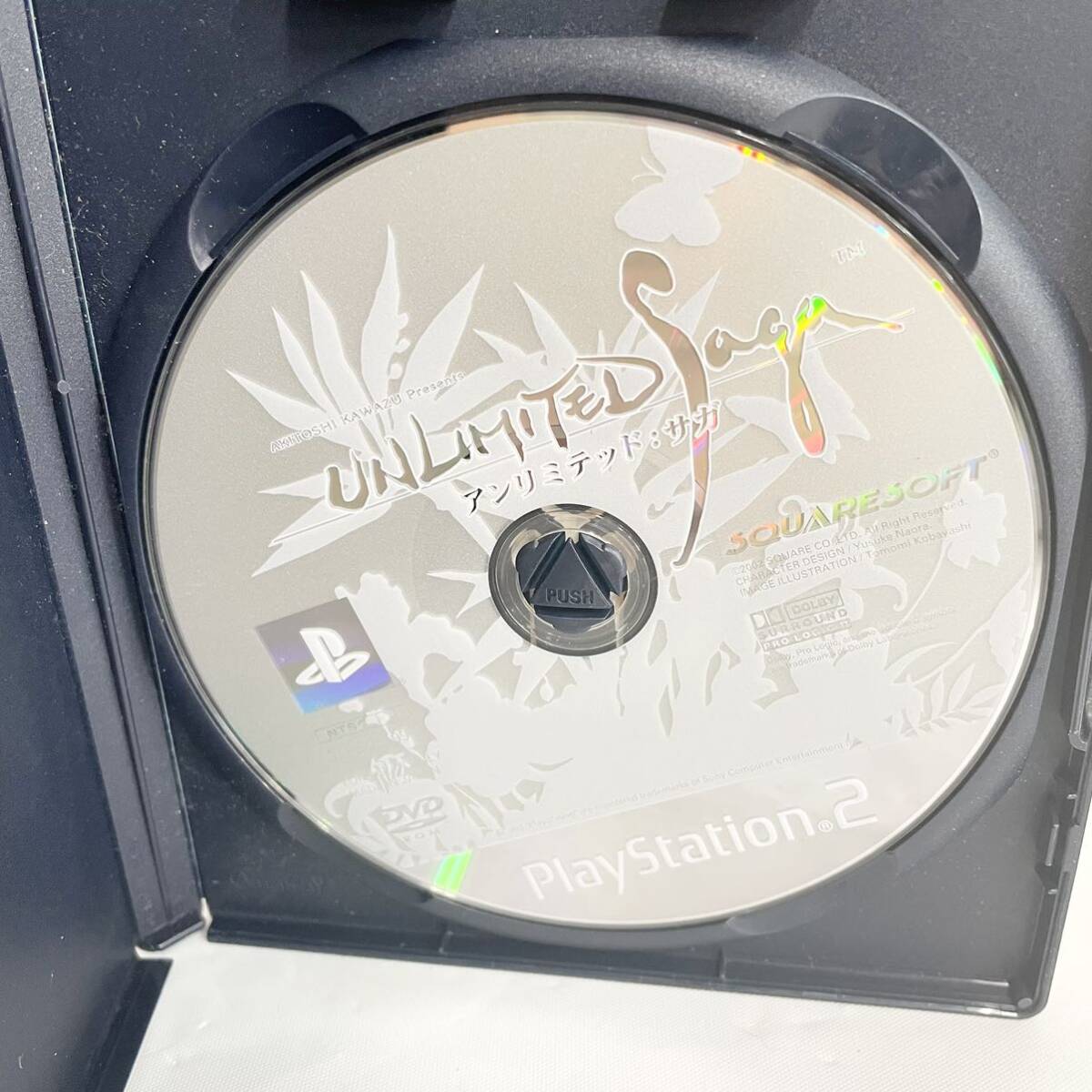 F04003 DVD ゲームソフト PlayStation2 アンリミテッド：サガ UNLIMITED Saga アナログコントローラ専用_画像5