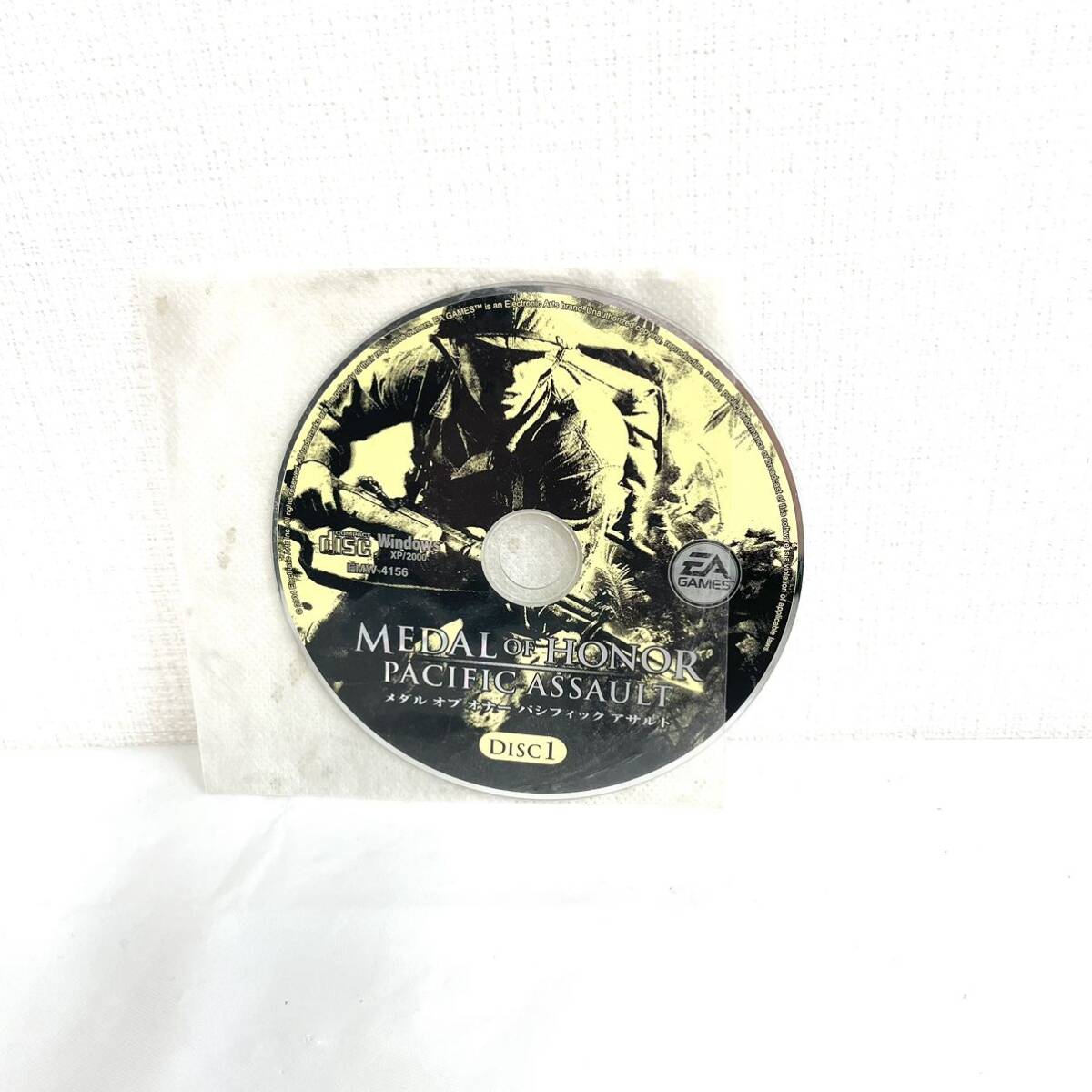F04109 CD メダル オブ オナー パシフィック アサルト MEDAL OF HONOR PACIFIC ASSAULT DISC1 Windows XP 2000_画像1