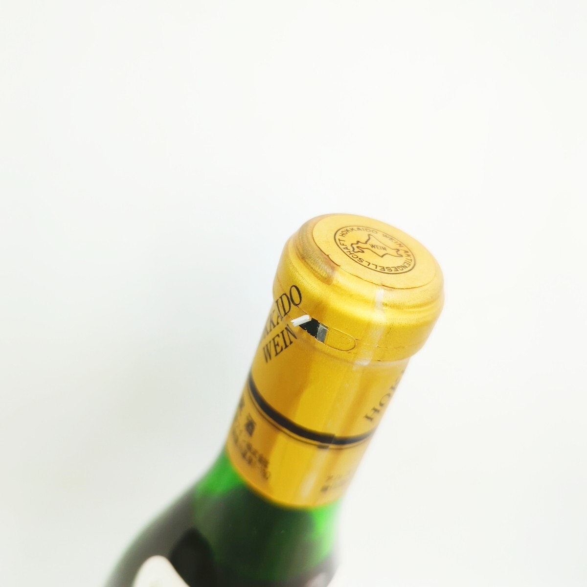H04085 白ワイン ワイン 古酒 酒 おたる初しぼり 北海道の詩 2000 生葡萄酒 ポートランド ビンテージ_画像4