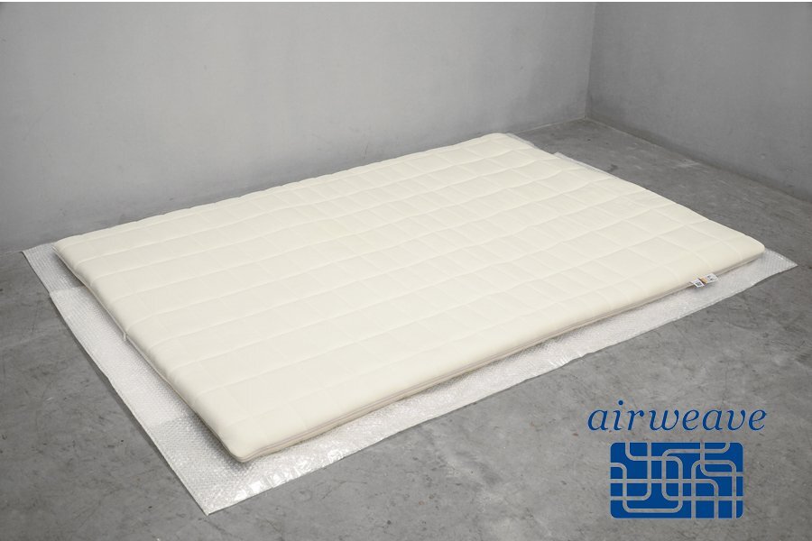 545 exhibition ultimate beautiful goods airweave air we vu02 height repulsion double size mattress pad thin type mattress 14.9 ten thousand 