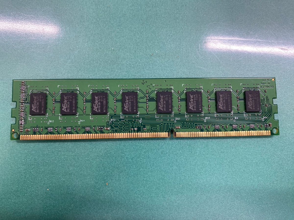 ASint SLA302G08-EDJ1C PC3-10600U (DDR3-1333) 4GB 240ピン DIMM 1枚 デスクトップ用メモリ 中古Bランク【動作確認済み】の画像2