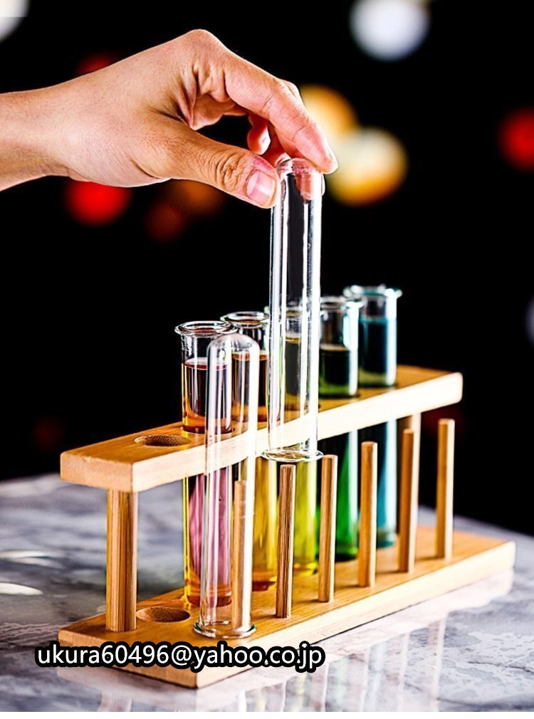  when do! examination tube cocktail glass 6 piece set! shot glass Club party wine champagne 