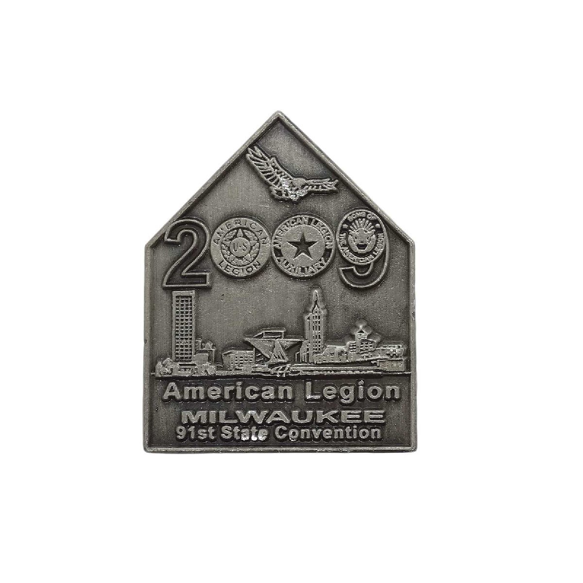 American Legion ピンズ ピンバッチ 米国在郷軍人会 ピンバッジ 留め具付き アメリカ輸入雑貨_画像1