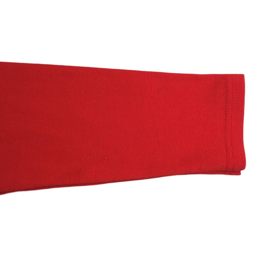 新品 GILDAN レディース ロングスリーブ tシャツ エッフェル塔 プリントTシャツ 長袖 Mサイズ 赤色 ティーシャツ ロンt ロンティ_画像5