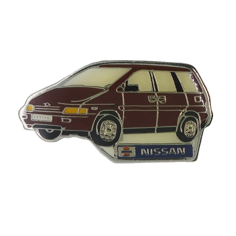  Switzerland NISSAN Prairie pin z Nissan automobile pin badge pin bachi Vintage catch attaching 