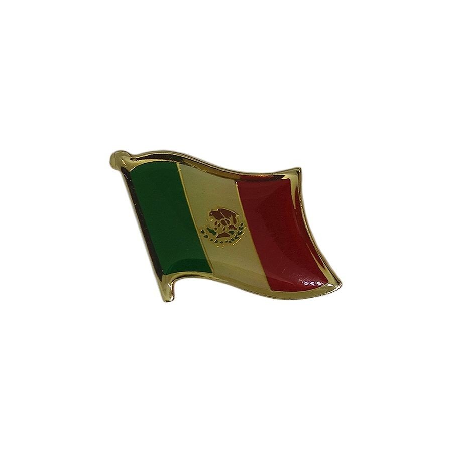 メキシコ 国旗 ピンズ ピンバッジ 留め具付き ピンバッチ ラペルピン_画像1