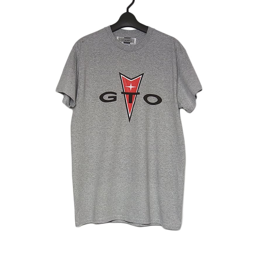 新品 tシャツ GILDAN プリントTシャツ グレー色 半袖 メンズ Mサイズ トップス ティーシャツ アウトレット GTO_画像1