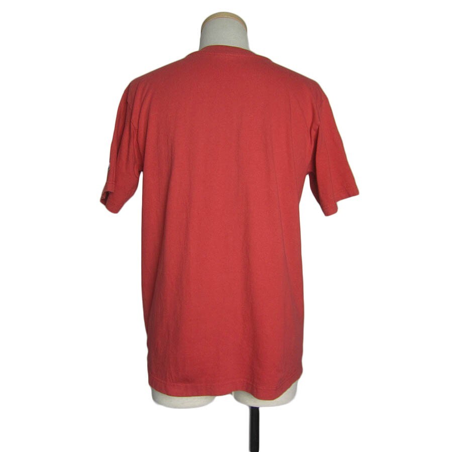 USA製 tシャツ プリントTシャツ ノーザンイリノイ大学 カレッジプリント メンズ M 赤 ティーシャツ 古着_画像2