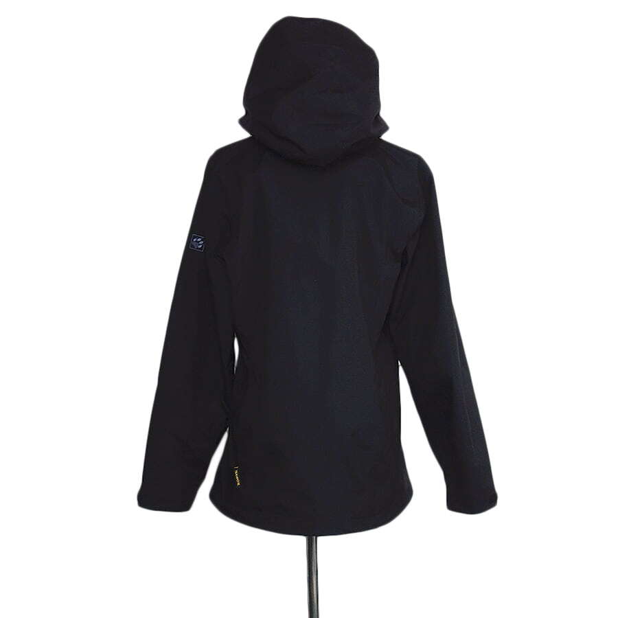 Jack Wolfskin Jack Wolfskin TEXAPORE jacket blouson nylon jacket black color lady's M size outdoor old clothes 