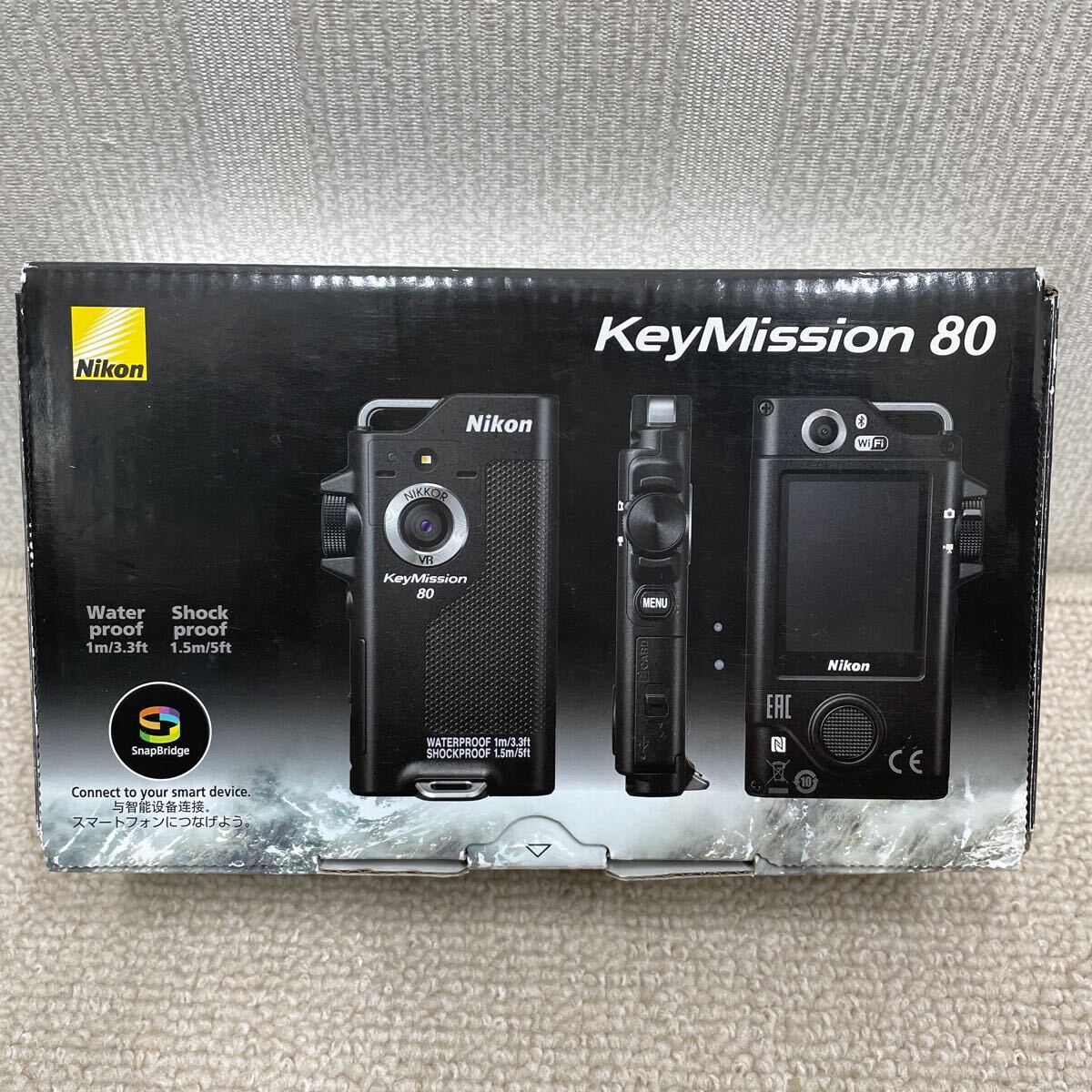 Nikon アクションカメラ KeyMission80 Key Mission 80 ニコン 未使用品 コンパクトデジタルカメラの画像1