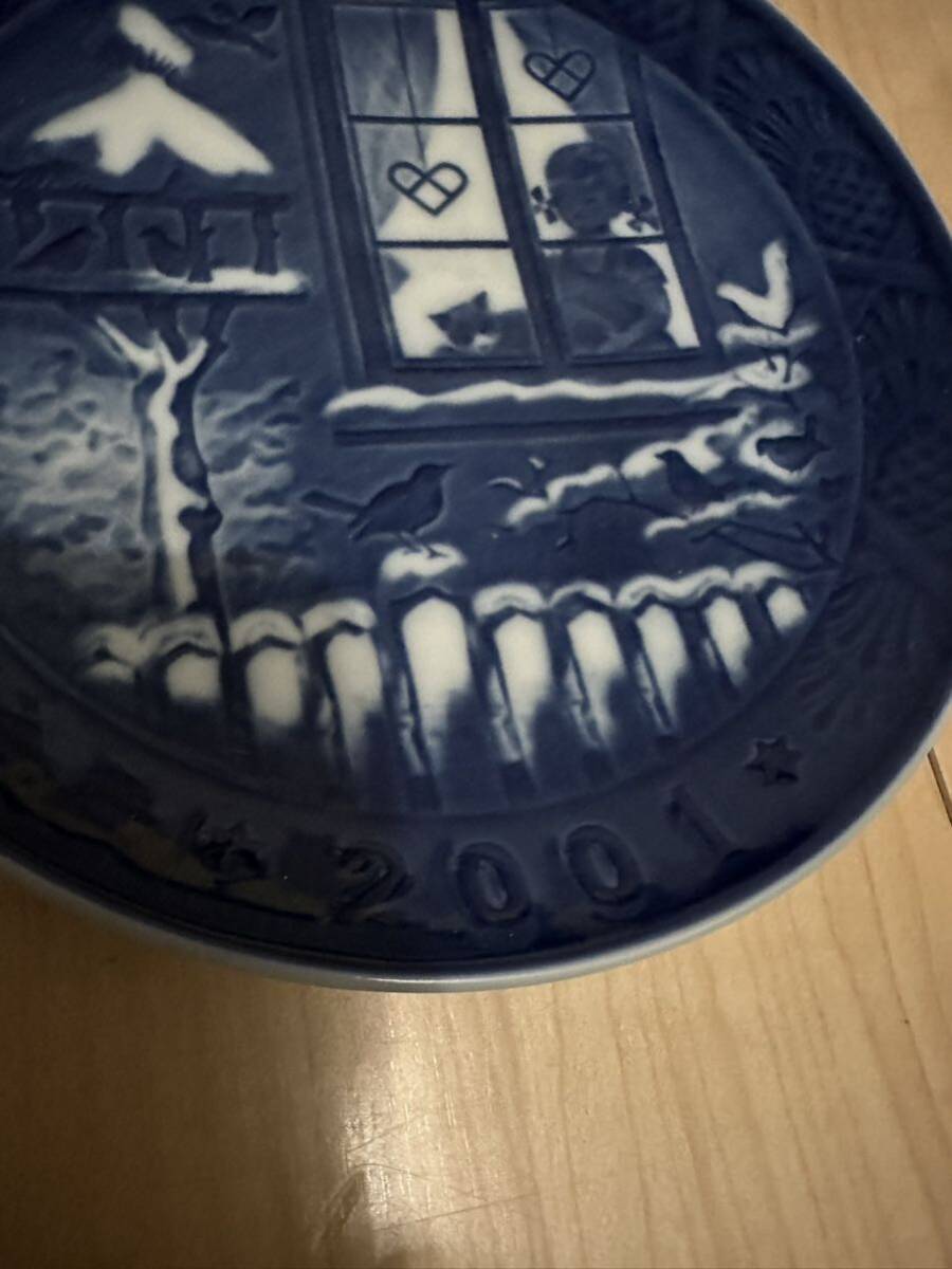 ロイヤルコペンハーゲン イヤープレート 2001COPENHAGEN ROYAL Copenhagen 飾皿 飾り皿_画像3