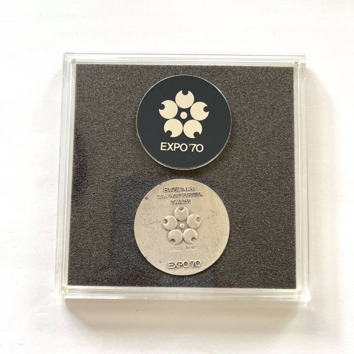 【銀 日本万国博覧会記念メダル 2個セット】MEDAL EXPO'70 SILVER MEDAL 925/1000 銀メダル 大蔵省造幣局製の画像3