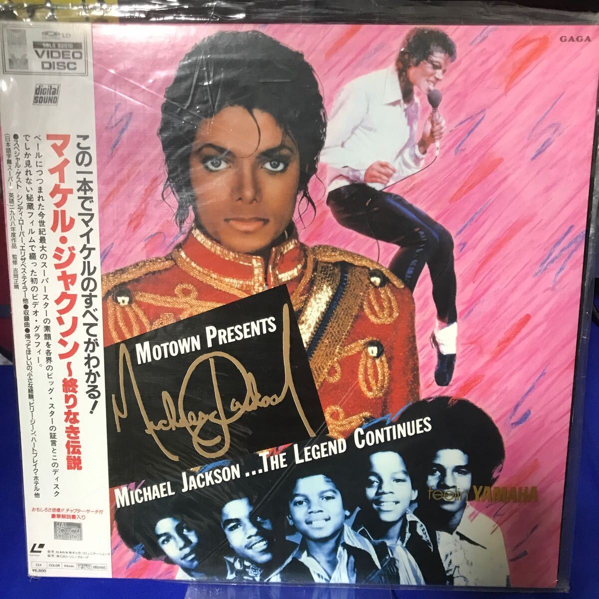 激レア！マイケルジャクソン 輸入盤レコード 2枚 とLD 2枚のセット JACKSON ヨーロッパ盤 日本未発売！？状態良いです_画像5