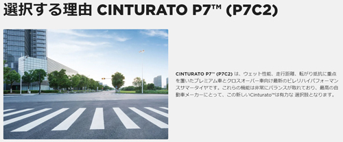 225/55R17 97Y MO 1本 ピレリ CintuRato チントゥラート P7C2_画像2