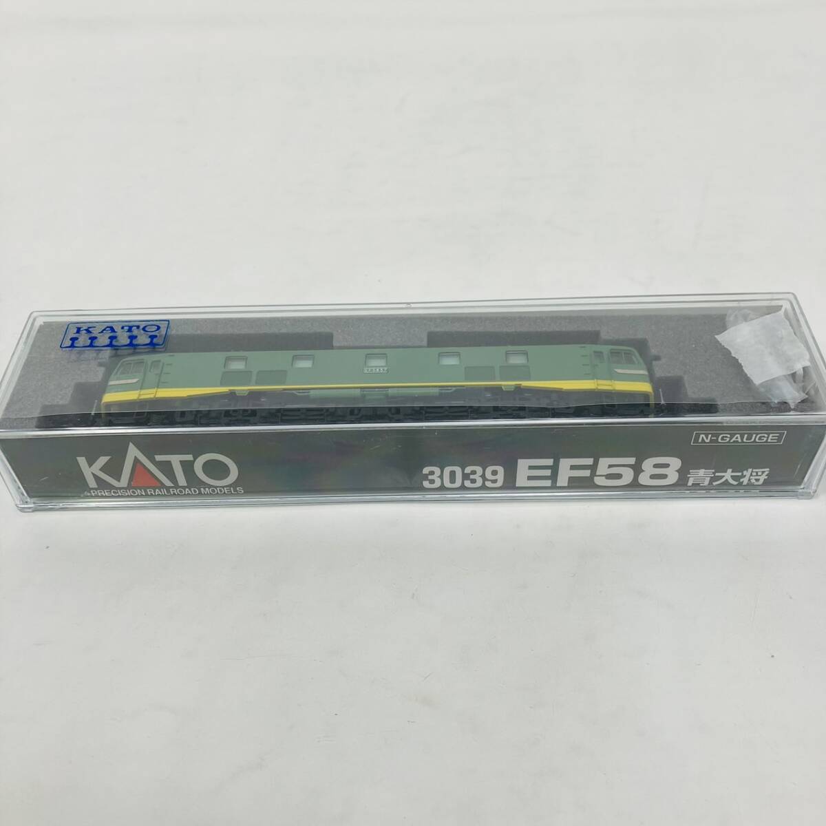 【完品】KATO 3039 電気機関車 EF58 青大将 Nゲージ 鉄道模型 / カトー N-GAUGE_画像1