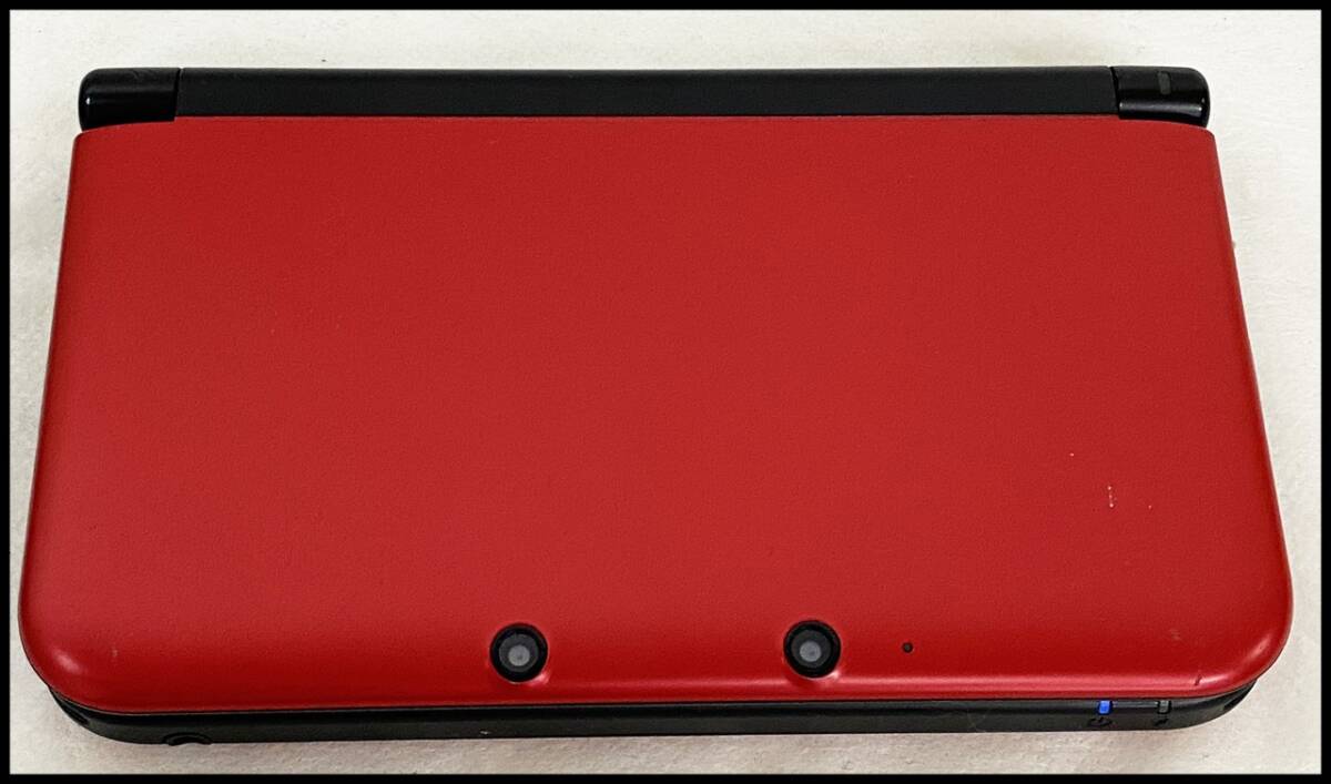 中古 ニンテンドー 3DS LL SPR-001 レッドｘブラック 本体の画像4