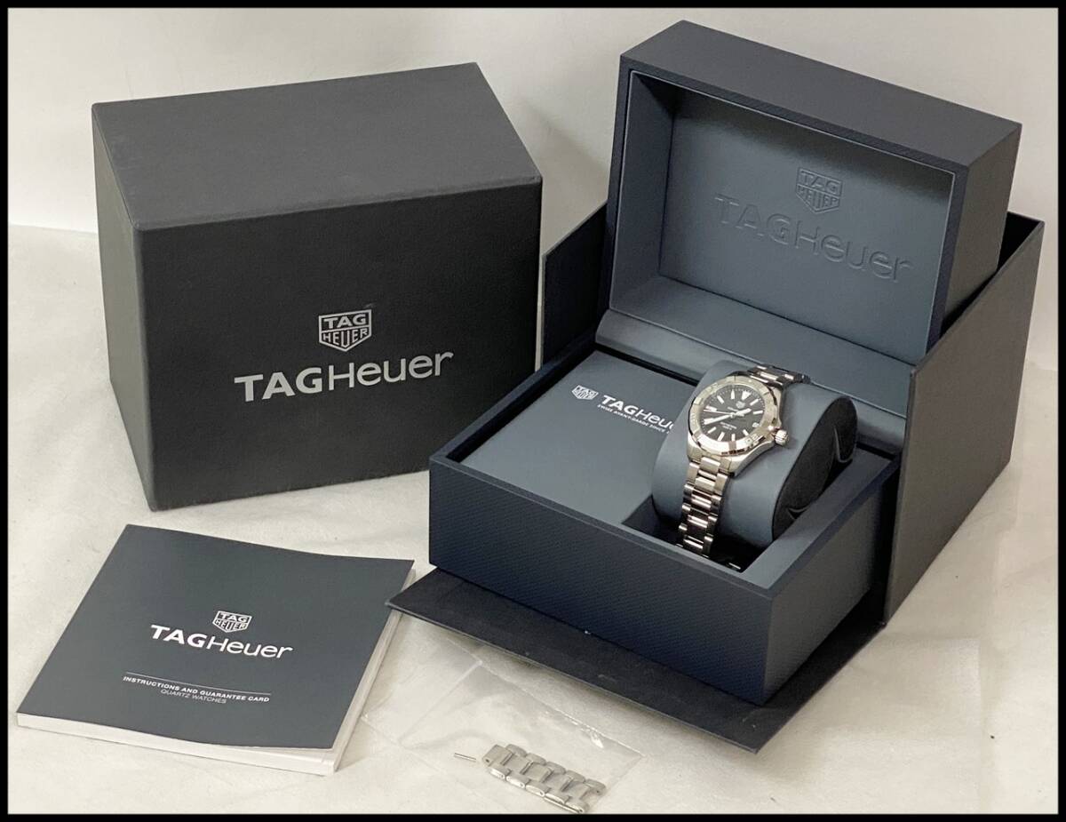  beautiful goods TAG Heuer Aquaracer 300 WBD1310.BA0740 lady's quartz 32mm wristwatch 