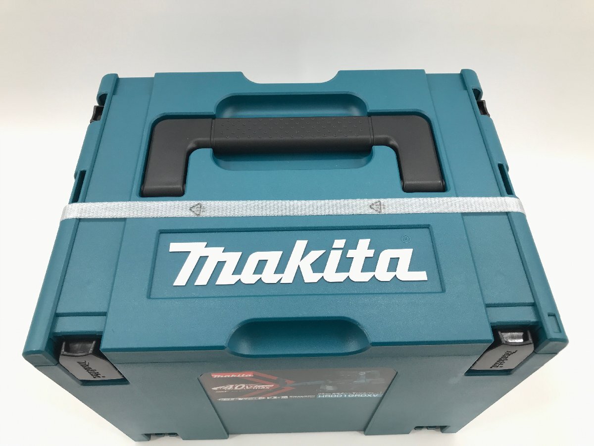 新品未開封★Makita マキタ 28mm 40V 充電式ハンマドリル 集じんシステム付 SDSプラスシャンク LEDライト HR001GRDXV 03185Nの画像6