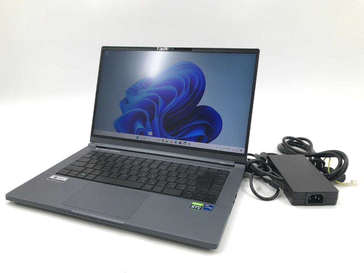 美品★サードウェーブ ドスパラ GALLERIA ゲーミングノートPC 15.6型 Windows11Home i7 11800H 16GB SSD1TB RTX3070 UL7C-R37 03155Nの画像1