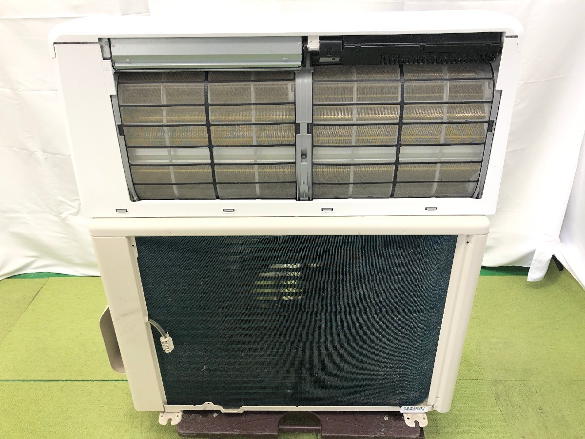 美品♪TOSHIBA 東芝 大清快 エアコン おもに10畳用 8畳～12畳 2.8kW AI快適 空気清浄 ecoモード クーラー RAS-J281E1R 2022年製 d04005N_画像5