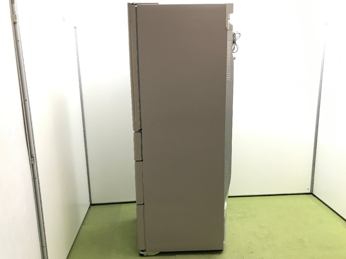 美品 MITSUBISHI 三菱電機 置けるスマート大容量 冷凍冷蔵庫 MR-B46F-F 右開き 5ドア 間冷式 455L 真ん中冷凍室 自動製氷 20年製 YD03096S_画像3