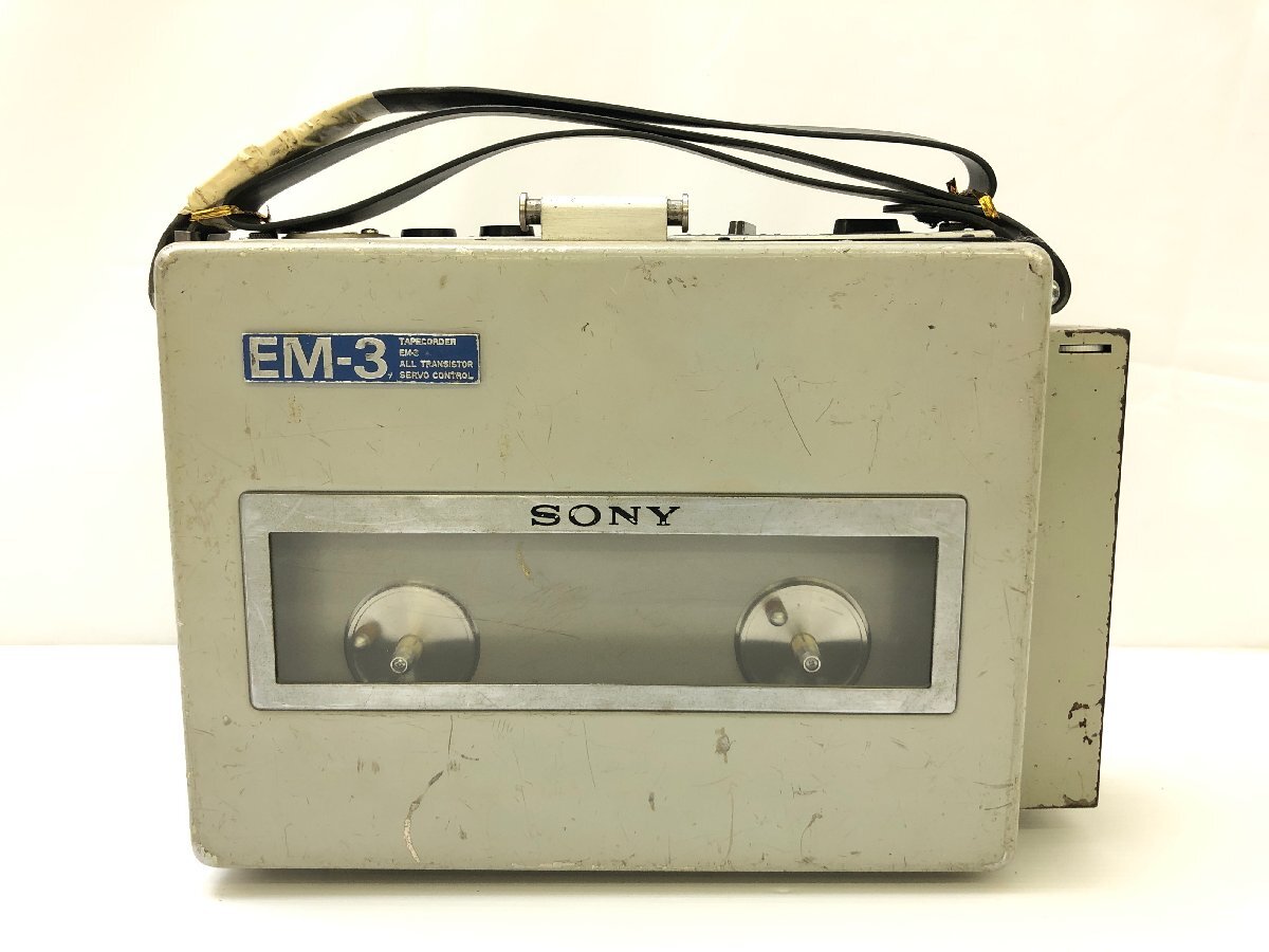 SONY ソニー テープデッキ オープンリールデッキ オープンデンスケ EM-3 ジャンク オーディオ ヴィンテージ T04023N_画像2