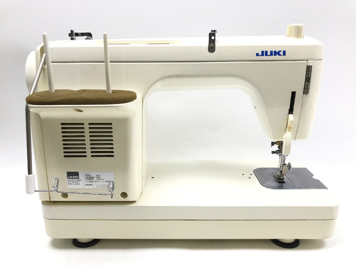 JUKI ジューキ SPUR 98 deluxe シュプール デラックス プロ用ミシン 職業用ミシン 1本針 本縫い 自動糸切り TL-98DX ジャンク Y04057Nの画像4