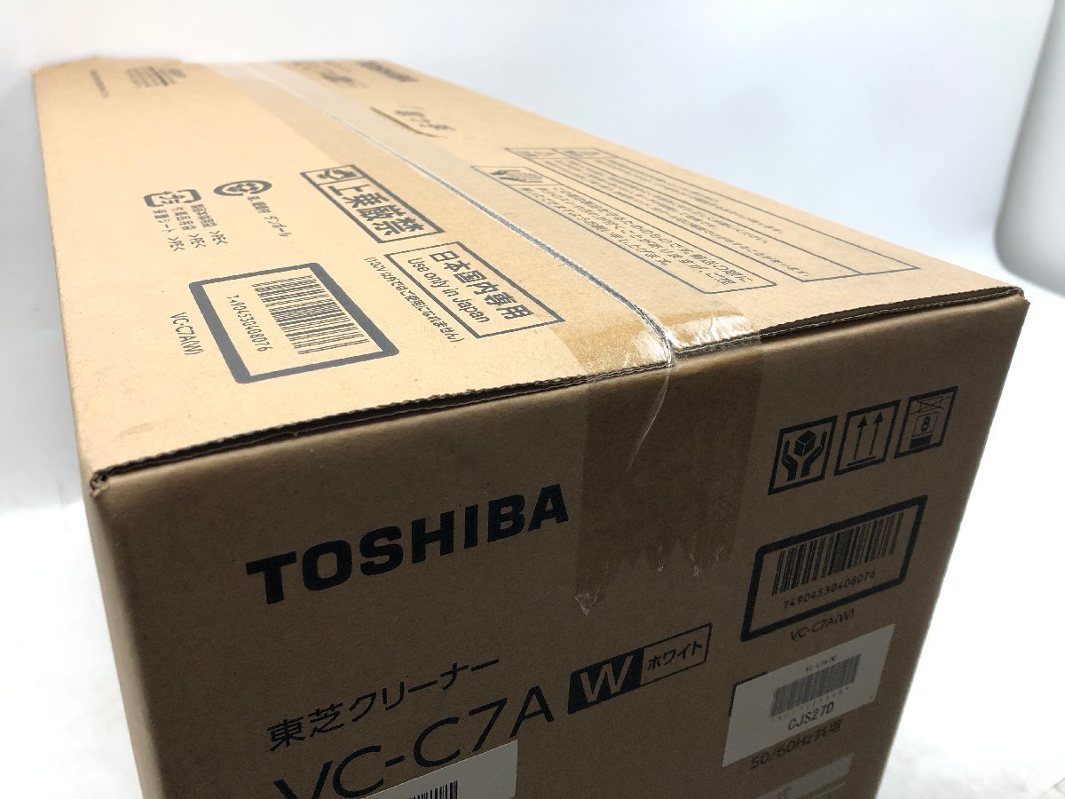 新品未開封★東芝 TOSHIBA トルネオ ミニ サイクロン式掃除機 クリーナー キャニスタータイプ ダストケース丸洗い ホワイト VC-C7A Y04070Nの画像8