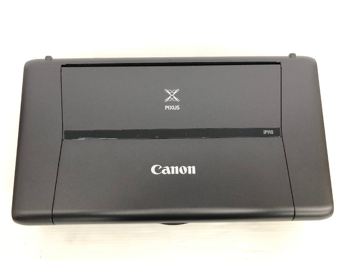 美品♪CANON キャノン PIXUS ピクサス インクジェットプリンター モバイルプリンター ダイレクト印刷 最大A4 スマホ対応 iP110 T04042Nの画像7