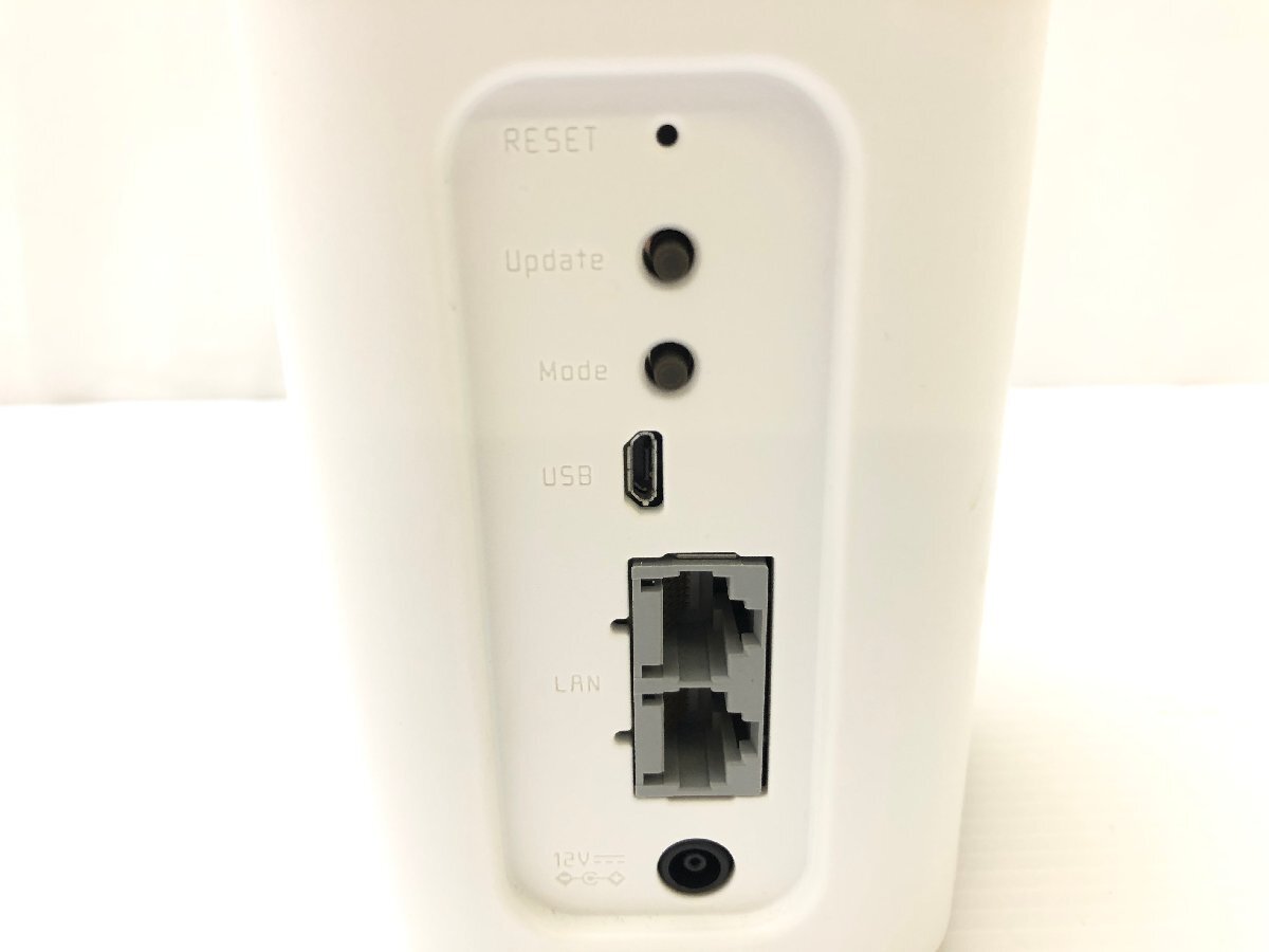 美品★NEC 日本電気 Speed Wi-Fi HOME 5G L12 ホームルーター au 判定〇 5G対応 接続台数40台 Wi-Fi 6 4ストリーム NAR02 2022年製 T04040Nの画像6