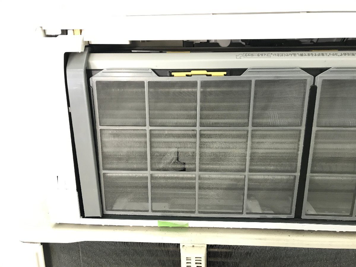 HITACHI 日立 ルームエアコン ステンレス・クリーン 白くまくん RAS-X56H2(W) 主に18畳用 5.6 kW フィルター自動洗浄 2018年製 TD03081Iの画像9