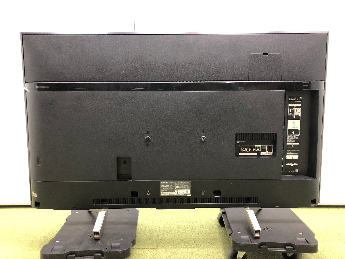 SONY ソニー BRAVIA 4K 液晶テレビ KJ-49X8500F 49型 外付けHDD録画対応 LEDバックライト搭載 2019年製 YD03053S_画像4