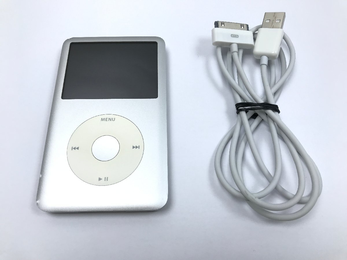 Apple アップル iPod classic 160GB デジタルオーディオプレーヤー DAP ポータブルプレーヤー2.5型 日本語対応 MP3 ジャンク Y04106Nの画像1