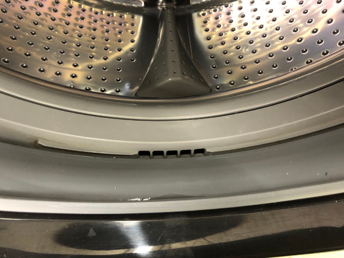 日立 HITACHI ヒートリサイクル 風アイロン ビッグドラム ドラム式洗濯乾燥機 BD-NV110BR 洗濯11kg 乾燥6kg 右開き 2018年製 TD04041Sの画像8