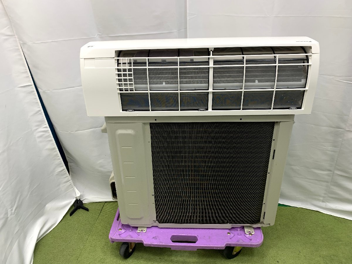 美品 ダイキン DAIKIN エアコン おもに6畳用 6畳～9畳 2.2kW S22ZTES-W (F22ZTES-W + R22ZES) 空気清浄 除湿 除菌 冷房 2022年製 d04084Sの画像5