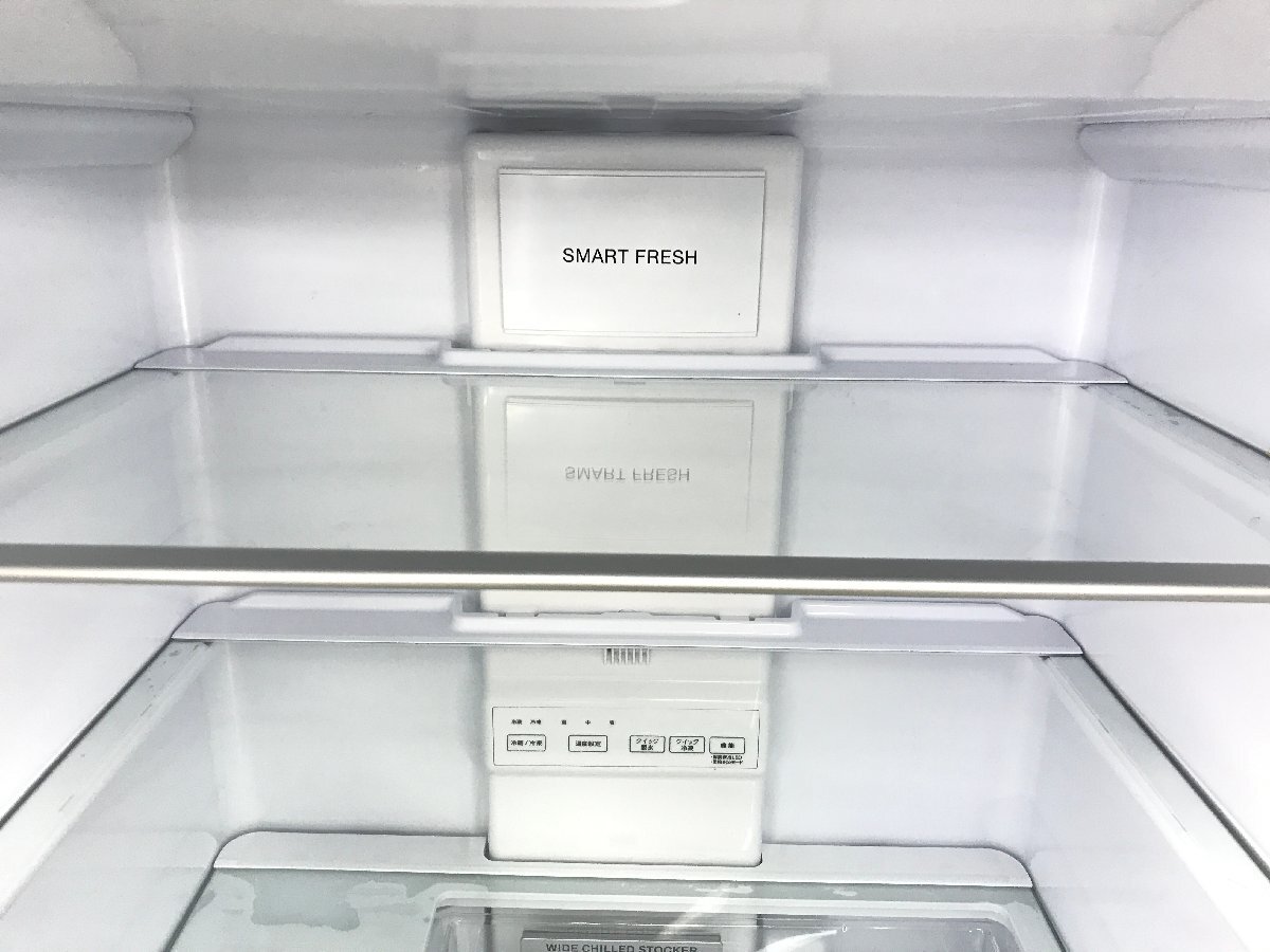 2023年製 AQUA アクア 冷凍冷蔵庫 フレンチドア 観音開き 4ドア 420L 自動製氷 ツインLED野菜ルーム クイック冷凍 AQR-TZ42N TD03084Nの画像7