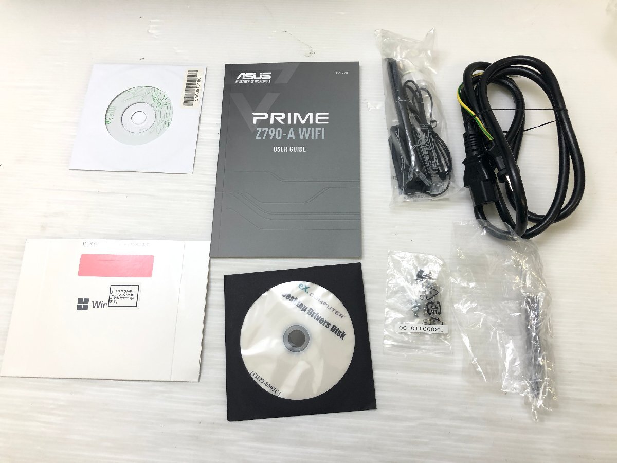 RTX4070搭載！美品 TSUKUMO ツクモ G-GEAR ゲーミングデスクトップPC BTO Windows11Home i7 13700F 32GB SSD1TB GA7J-K231/ZB T04094Nの画像10