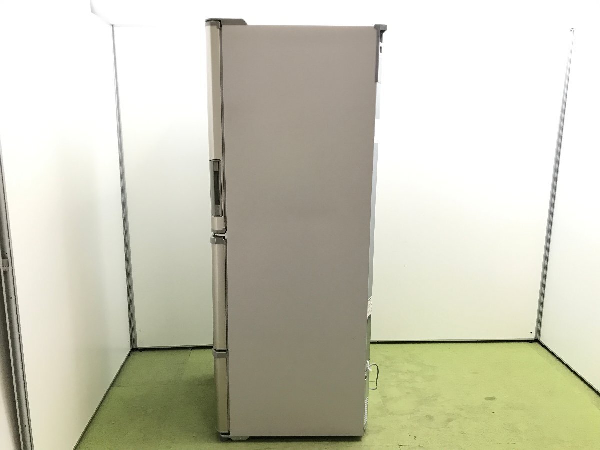 美品★シャープ SHARP 冷凍冷蔵庫 左右開き どっちもドア 3ドア 350L ローウエスト設計 ナノ低温脱臭触媒 脱臭 SJ-W352C-N YD04096Nの画像3