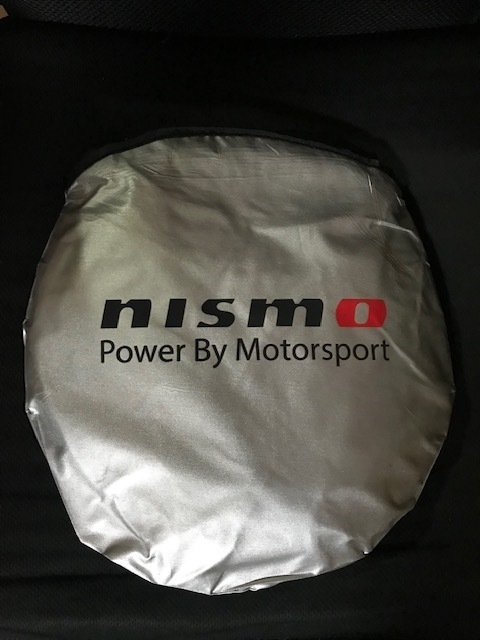 送料無料！誰もしてない！駐車場で目立つ！NISMO ニスモロゴサンシェード  安心の国内発送！GTR オーラ ノート マーチ ジュークの画像2