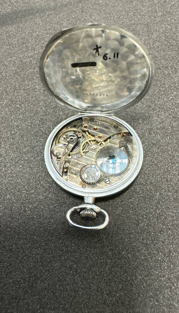 アンティーク MOVADO モバード 15石 懐中時計 手巻き の画像4