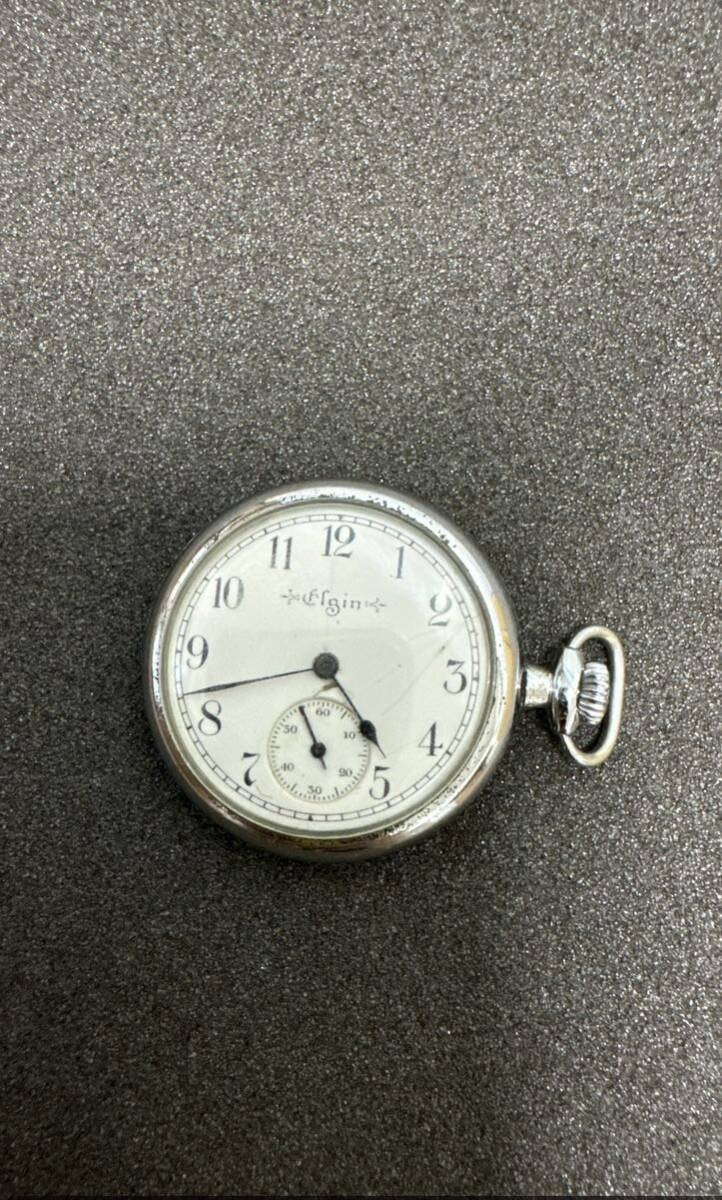 エルジン ELGIN 懐中時計 手巻き アンティーク の画像1