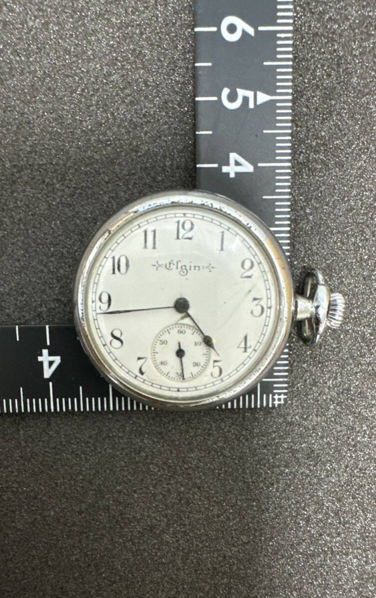 エルジン ELGIN 懐中時計 手巻き アンティーク の画像3