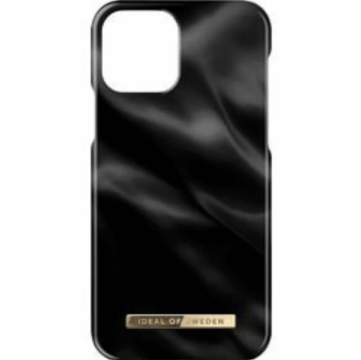 (L)iPhone13 FASHION CASE BLACK SATIN ファッションケース iPhone 13 ブラックサテン