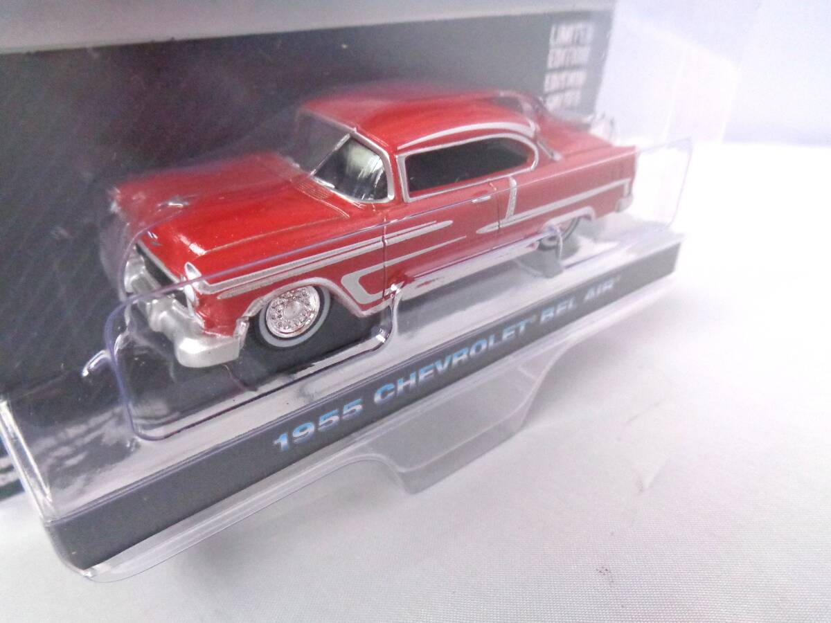 グリーンライト　GREENLIGHT　1/64　1955 CHEVROLET BEL AIR　シボレー ベルエア　ローライダー　シリーズ5_画像2