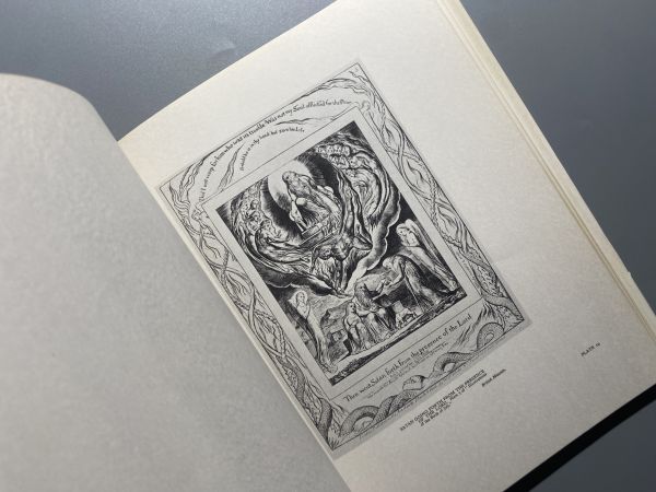 The engraved designs of William Blake 画集 版画 作品集　ウィリアムブレイク_画像4