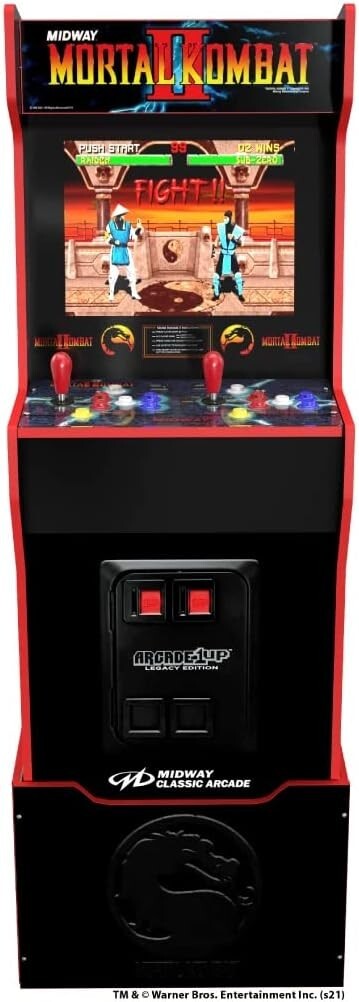 アーケード 1up レガシーエディション Mortal Kombat2 ライザー(台座)付き 新品 未開封_画像5